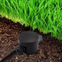 Puszka Złączka Mufa Hermetyczna 2x3Pin Czarna 24A AC:450V Średnica przewodu 5-9mm IP66 V-TAC VT-881