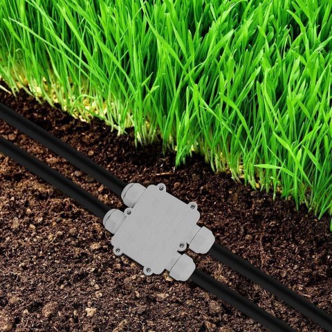 Puszka Złączka Mufa Hermetyczna 4x4Pin Biała 0.5-4mm2 Średnica przewodu 8-12mm IP68 V-TAC VT-871 Puszka Złączka Mufa Hermetyczna 4x4Pin Biała 0.5-4mm2 Średnica przewodu 8-12mm IP68 V-TAC VT-871