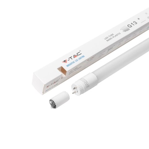 Tuba Świetlówka LED T8 V-TAC 18W 120cm z starterem VT-1277 4000K 1700lm 3 Lata Gwarancji Tuba Świetlówka LED T8 V-TAC 18W 120cm z starterem VT-1277 4000K 1700lm 3 Lata Gwarancji