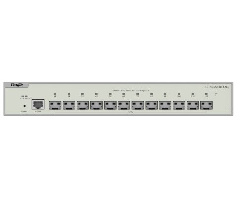 SWITCH RG-NBS5500-12XS 12-PORTOWY SFP+ REYEE SWITCH RG-NBS5500-12XS 12-PORTOWY SFP+ REYEE