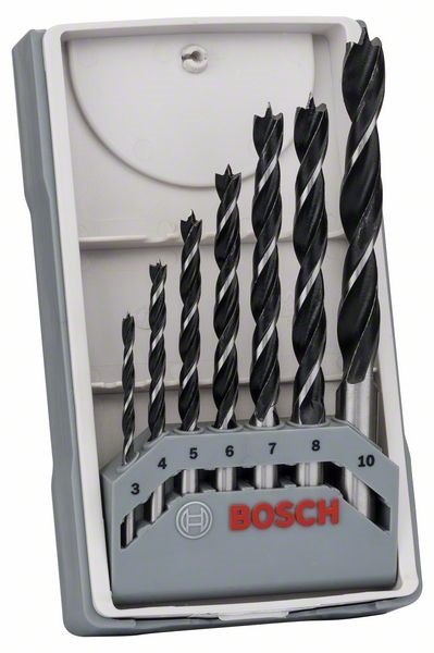 ZESTAW WIERTEŁ DO DREWNA 3-10MM 7 SZT. BOSCH ZESTAW WIERTEŁ DO DREWNA 3-10MM 7 SZT. BOSCH