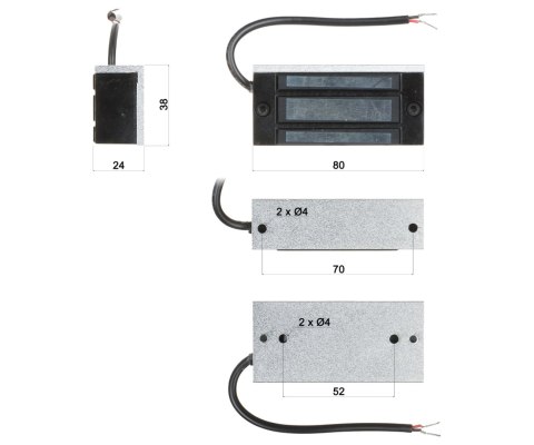 ZWORA ELEKTROMAGNETYCZNA ZW-60 MIA ZWORA ELEKTROMAGNETYCZNA ZW-60 MIA