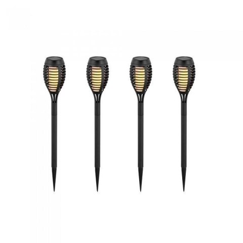 Lampa Solarna Zestaw 4szt V-TAC Wbijana 1W LED 50cm 6 godzin (Opak. 4szt) VT-724 2200K Lampa Solarna Zestaw 4szt V-TAC Wbijana 1W LED 50cm 6 godzin (Opak. 4szt) VT-724 2200K