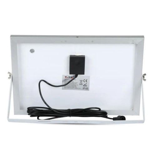 Projektor LED Solarny V-TAC 12W Czarny IP65, Pilot, Timer VT-25W 4000K 550lm Projektor LED Solarny V-TAC 12W Czarny IP65, Pilot, Timer VT-25W 4000K 550lm