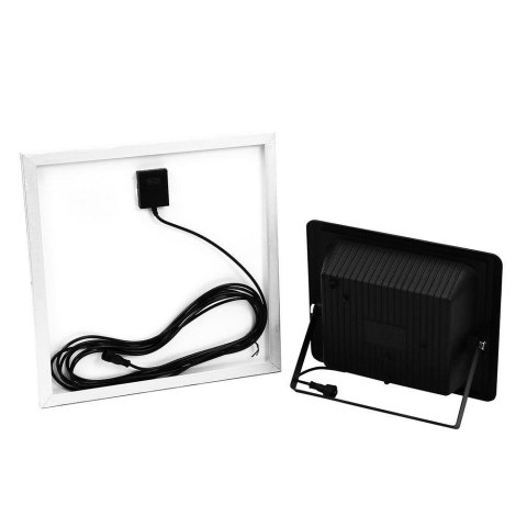 Projektor LED Solarny V-TAC 20W Czarny IP65, Pilot, Timer VT-60W 4000K 1650lm Projektor LED Solarny V-TAC 20W Czarny IP65, Pilot, Timer VT-60W 4000K 1650lm