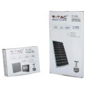 Projektor LED Solarny V-TAC 35W Czarny IP65, Pilot, Timer VT-100W 4000K 2450lm