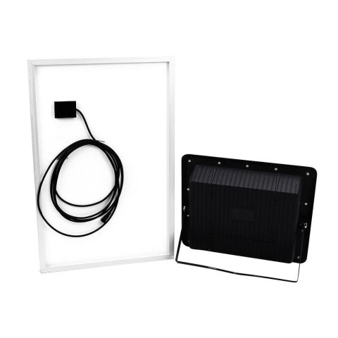 Projektor LED Solarny V-TAC 50W Czarny IP65, Pilot, Timer VT-300W 4000K 4200lm Projektor LED Solarny V-TAC 50W Czarny IP65, Pilot, Timer VT-300W 4000K 4200lm