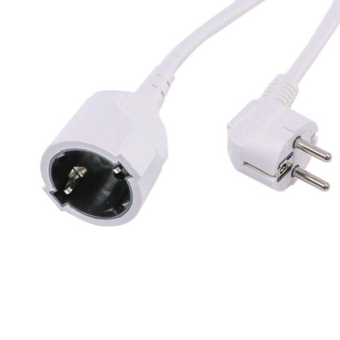 Przedłużacz 1 gniazdo 5m V-TAC (3G 1.5mm2 X 5M ) 16A Biały VT-3001 Przedłużacz 1 gniazdo 5m V-TAC (3G 1.5mm2 X 5M ) 16A Biały VT-3001