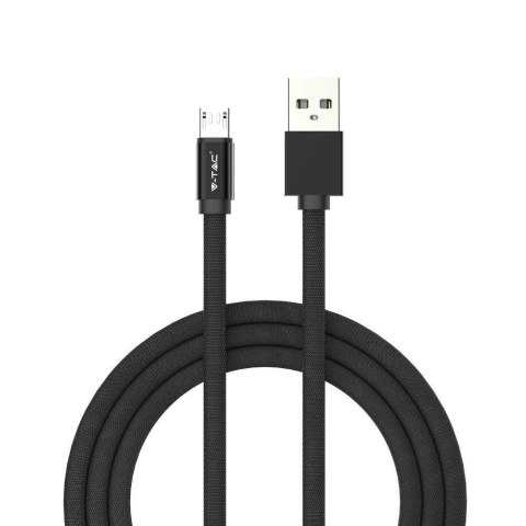 Przewód Micro USB V-TAC 1M Czarny Seria Ruby VT-5341 Przewód Micro USB V-TAC 1M Czarny Seria Ruby VT-5341