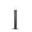 Słupek Ogrodowy V-TAC GU10 Okrągły Aluminium Czarny 80x80x500mm IP54 VT-7617 3 Lata Gwarancji