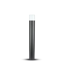 Słupek Ogrodowy V-TAC GU10 Okrągły Aluminium Czarny 80x80x500mm IP54 VT-7617 3 Lata Gwarancji