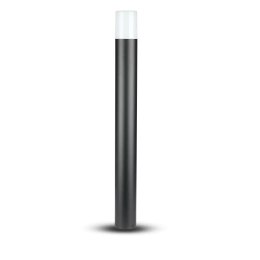 Słupek Ogrodowy V-TAC GU10 Okrągły Aluminium Czarny 80x80x800mm IP54 VT-7618 3 Lata Gwarancji
