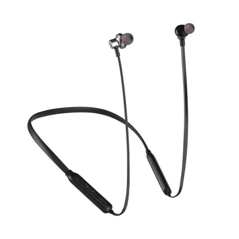 Sportowy Zestaw Słuchawkowy Bluetooth V-TAC 500mAh Czarny V-TAC VT-6166 Sportowy Zestaw Słuchawkowy Bluetooth V-TAC 500mAh Czarny V-TAC VT-6166
