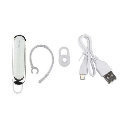 Zestaw Słuchawkowy V-TAC Bluetooth 170mAh Biały VT-6800 Zestaw Słuchawkowy V-TAC Bluetooth 170mAh Biały VT-6800