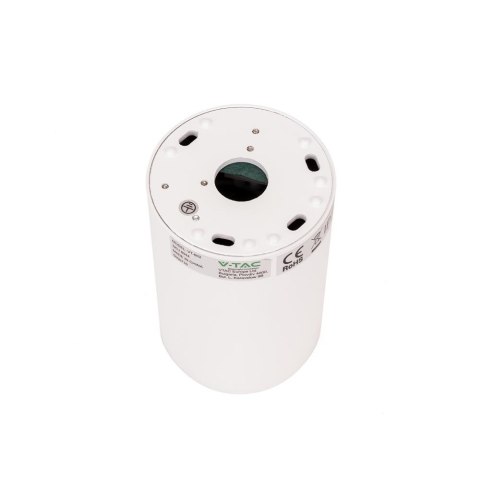 Oprawa V-TAC Aluminiowa GU10 Okrągła Natynkowa Tuba Biała 70x107mm VT-802-W 3 Lata Gwarancji Oprawa V-TAC Aluminiowa GU10 Okrągła Natynkowa Tuba Biała 70x107mm VT-802-W 3 Lata Gwarancji