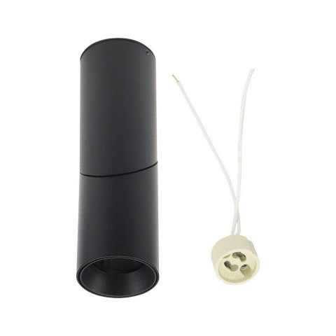 Oprawa V-TAC Aluminiowa GU10 Okrągła Natynkowa Tuba Czarna VT-804 3 Lata Gwarancji Oprawa V-TAC Aluminiowa GU10 Okrągła Natynkowa Tuba Czarna VT-804 3 Lata Gwarancji