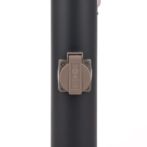 Słupek Ogrodowy V-TAC 60CM E27 Szary Czujnik Ruchu Gniazda VT-838-60 Słupek Ogrodowy V-TAC 60CM E27 Szary Czujnik Ruchu Gniazda VT-838-60