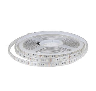 Taśma LED V-TAC SMD5050 300LED IP65 rękaw 7W/m VT-5050 60-IP65 RGB