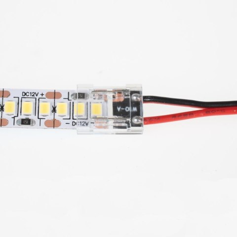 Konektor Złączka Taśm LED V-TAC Przeźroczysta Taśma-Przewód-Taśma Gęste/Zwykłe/COB 10mm Konektor Złączka Taśm LED V-TAC Przeźroczysta Taśma-Przewód-Taśma Gęste/Zwykłe/COB 10mm