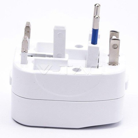 Uniwersalny Adapter Podróżny z zabezpieczeniem V-TAC Uniwersalny Adapter Podróżny z zabezpieczeniem V-TAC