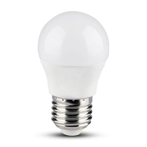 Żarówka LED SMART WiFi V-TAC 4.5W E27 Kulka G45 TUYA Amazon Alexa Google Home VT-5124 RGB+2700K-6400K 300lm