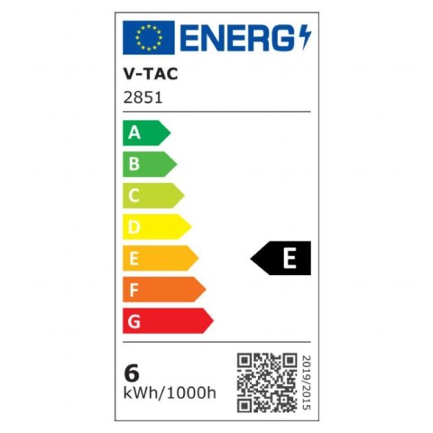 Żarówka LED V-TAC 6W Filament E27 Kulka G45 VT-2386 2700K 800lm Żarówka LED V-TAC 6W Filament E27 Kulka G45 VT-2386 2700K 800lm