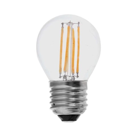 Żarówka LED V-TAC 4W Filament E27 G45 P45 Kulka VT-1980 6500K 400lm Żarówka LED V-TAC 4W Filament E27 G45 P45 Kulka VT-1980 6500K 400lm