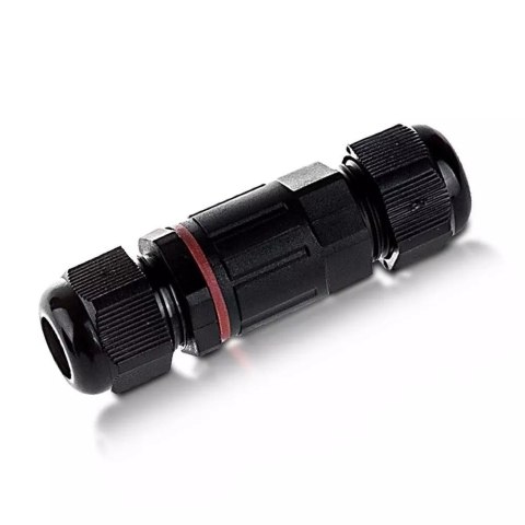 Złączka Mufa Hermetyczna 2x3Pin Czarna Średnica przewodu 4-6,5mm IP68 V-TAC VT-792 Złączka Mufa Hermetyczna 2x3Pin Czarna Średnica przewodu 4-6,5mm IP68 V-TAC VT-792