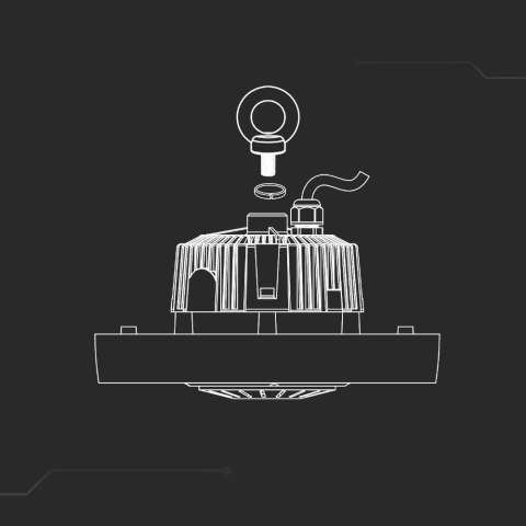 Oprawa LED High Bay V-TAC MEANWELL DRIVER 100W 185Lm/W VT-9119 4000K 18500lm 5 Lat Gwarancji Oprawa LED High Bay V-TAC MEANWELL DRIVER 100W 185Lm/W VT-9119 4000K 18500lm 5 Lat Gwarancji