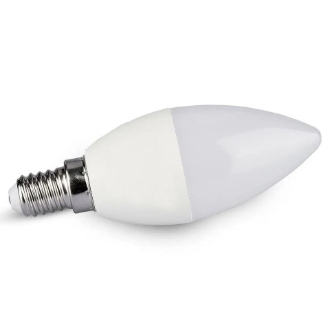 Żarówka LED SMART WiFi V-TAC 4.8W E14 Świeczka TUYA Alexa Google Home VT-5114-N RGB+2700K-6400K 450lm