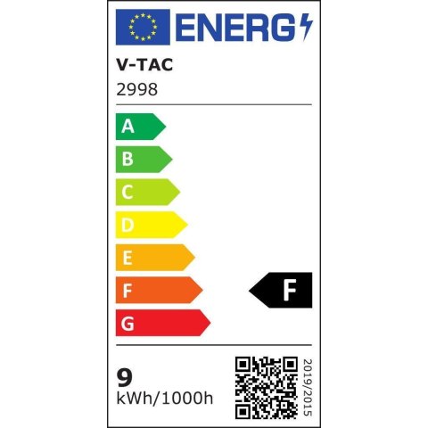 Żarówka LED SMART WiFi V-TAC 8.5W E27 A60 TUYA Amazon Alexa Google Home VT-5109 RGB+2700K-6500K 806lm