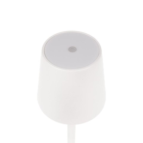 Lampka Biurkowa Nocna V-TAC 3W LED 39cm Ładowanie Ściemnianie Biała VT-7703 4000K 70lm