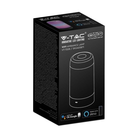 Oprawa Lampka Nocna LED V-TAC 8W SMART LIFE TUYA Alexa Google Home VT-7208