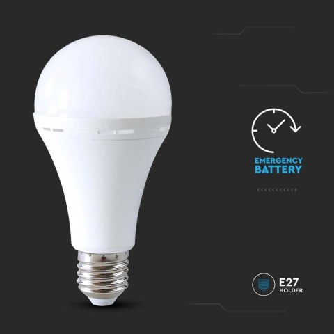 Żarówka Awaryjna LED V-TAC 12W A80 E27 3-4,5h VT-51012 4000K 960lm Żarówka Awaryjna LED V-TAC 12W A80 E27 3-4,5h VT-51012 4000K 960lm