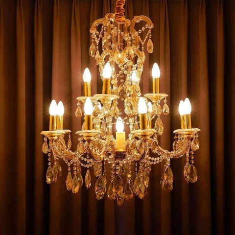 Żarówka LED V-TAC 4W Filament E14 Mrożona Świeczka VT-1936 2700K 400lm Żarówka LED V-TAC 4W Filament E14 Mrożona Świeczka VT-1936 2700K 400lm