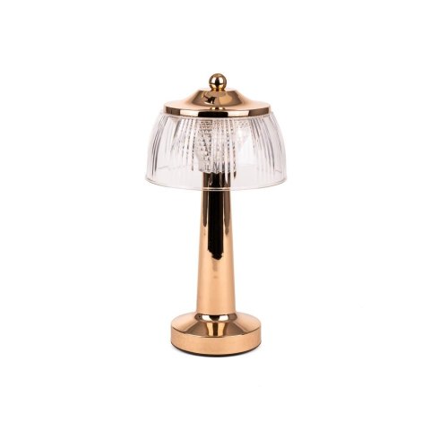 Lampka Biurkowa Nocna V-TAC 1W LED 26cm Ładowanie USB Ściemnianie Złota VT-1048 3000K-6000K 55lm