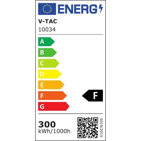 Projektor LED V-TAC 300W SAMSUNG CHIP PRO-S Biały VT-44300 6500K 26390lm 5 Lat Gwarancji