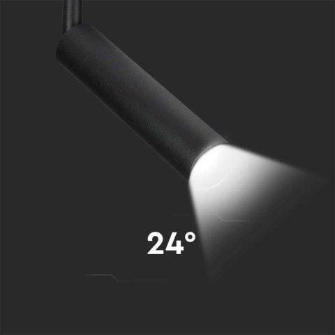 Oprawa Szynosystem 3F V-TAC 15W LED SAMSUNG CHIP CRI90+ Czarna VT-415 4000K 1500lm 5 Lat Gwarancji Oprawa Szynosystem 3F V-TAC 15W LED SAMSUNG CHIP CRI90+ Czarna VT-415 4000K 1500lm 5 Lat Gwarancji