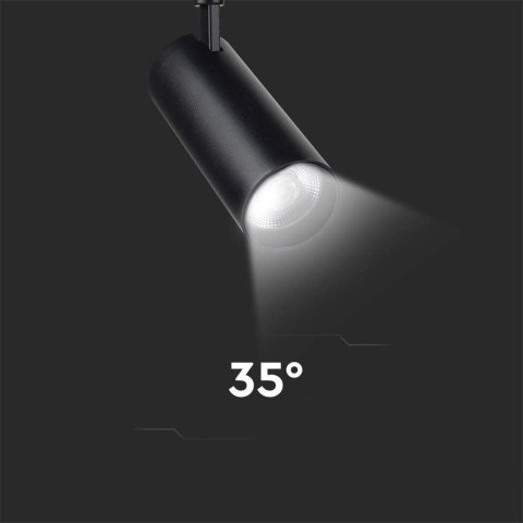 Oprawa Szynosystem 3F V-TAC 40W LED 35st CCT CRI90+ Czarna VT-47050 2700K-4000K-6000K 3150lm Oprawa Szynosystem 3F V-TAC 40W LED 35st CCT CRI90+ Czarna VT-47050 2700K-4000K-6000K 3150lm
