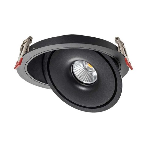 Oprawa V-TAC LED Uchylny Downlight 12W LED COB CRI90+ CCT Czarna VT-2512 3000K-4000K-6400K 785lm Oprawa V-TAC LED Uchylny Downlight 12W LED COB CRI90+ CCT Czarna VT-2512 3000K-4000K-6400K 785lm