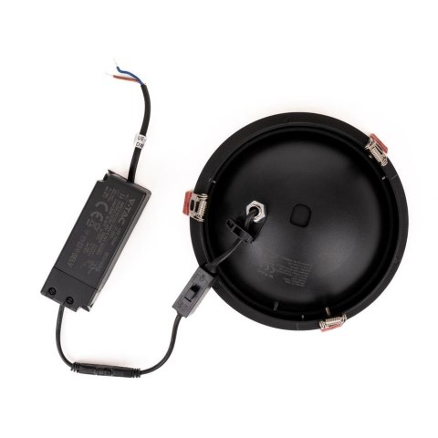 Oprawa V-TAC LED Uchylny Downlight 12W LED COB CRI90+ CCT Czarna VT-2512 3000K-4000K-6400K 785lm Oprawa V-TAC LED Uchylny Downlight 12W LED COB CRI90+ CCT Czarna VT-2512 3000K-4000K-6400K 785lm