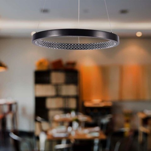 Oprawa Zwieszana V-TAC 19W LED Czarna VT-7823 4000K 2160lm Oprawa Zwieszana V-TAC 19W LED Czarna VT-7823 4000K 2160lm