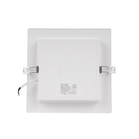 Panel LED V-TAC Wpuszczany Premium Downlight 18W Kwadrat 220x220 VT-61018 4000K 1980lm Panel LED V-TAC Wpuszczany Premium Downlight 18W Kwadrat 220x220 VT-61018 4000K 1980lm