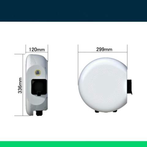 Ładowarka samochodowa EV 7kW V-TAC Jednofazowa 230V 32A kabel 3mb IP65/IK10 SEA230321EC Ładowarka samochodowa EV 7kW V-TAC Jednofazowa 230V 32A kabel 3mb IP65/IK10 SEA230321EC
