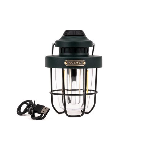 Lampa Kempingowa Przenośna V-TAC LED 3W IP44 Ładowanie USB-C Zmiana Barwy VT-9903D 2700K+6500K 230lm Lampa Kempingowa Przenośna V-TAC LED 3W IP44 Ładowanie USB-C Zmiana Barwy VT-9903D 2700K+6500K 230lm