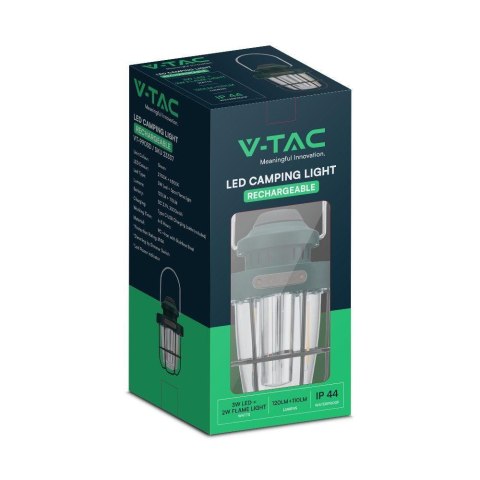 Lampa Kempingowa Przenośna V-TAC LED 3W IP44 Ładowanie USB-C Zmiana Barwy VT-9903D 2700K+6500K 230lm Lampa Kempingowa Przenośna V-TAC LED 3W IP44 Ładowanie USB-C Zmiana Barwy VT-9903D 2700K+6500K 230lm