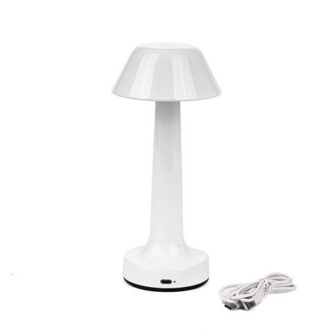 Lampka Biurkowa Nocna V-TAC 2W LED 23cm Ładowanie USB CCT Ściemnianie Biała VT-7566 3000K-6000K 40lm Lampka Biurkowa Nocna V-TAC 2W LED 23cm Ładowanie USB CCT Ściemnianie Biała VT-7566 3000K-6000K 40lm