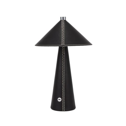 Lampka Biurkowa Nocna V-TAC 3W LED 33cm CCT Ładowanie USB-C Ściemnianie Czarna Skóra VT-10117 3000K-6000K 240lm Lampka Biurkowa Nocna V-TAC 3W LED 33cm CCT Ładowanie USB-C Ściemnianie Czarna Skóra VT-10117 3000K-6000K 240lm