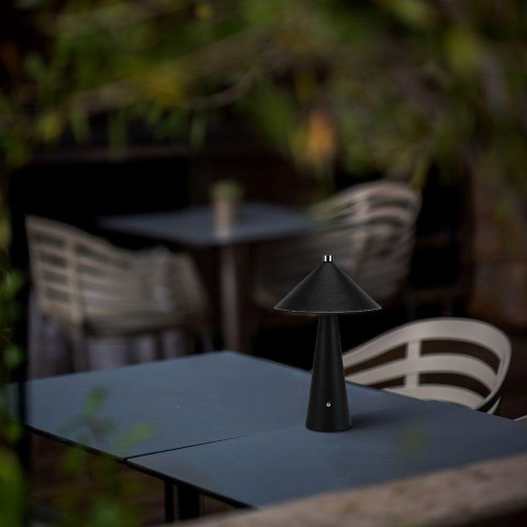 Lampka Biurkowa Nocna V-TAC 3W LED 33cm CCT Ładowanie USB-C Ściemnianie Czarna Skóra VT-10117 3000K-6000K 240lm Lampka Biurkowa Nocna V-TAC 3W LED 33cm CCT Ładowanie USB-C Ściemnianie Czarna Skóra VT-10117 3000K-6000K 240lm