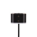 Lampka Biurkowa V-TAC 4w1 35cm Kinkiet Klips Latarka 3W LED CCT Czarna VT-10115 3000K-6000K 300lm